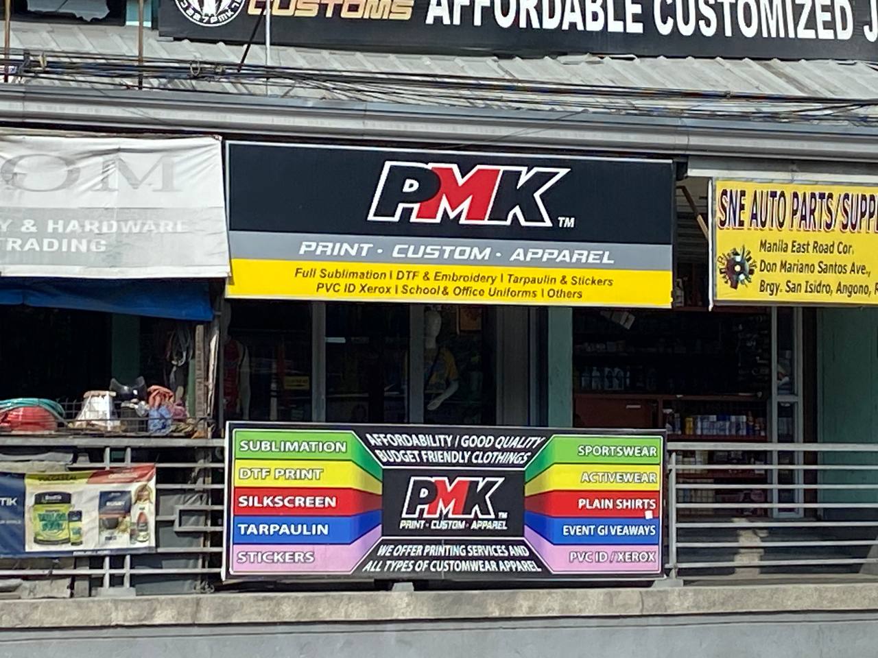 PMK Printing Shop storefront